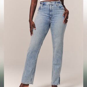 Abercrombie & Fitch 90s Straight leg High rise Jeans
